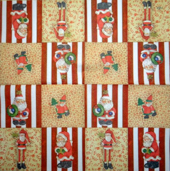 NW-161 Santa - 3-ply (red) - Ambiente